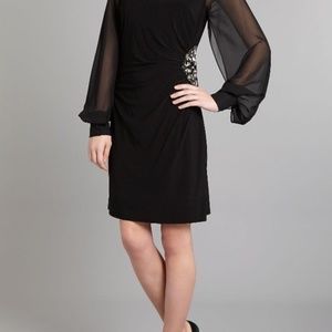 Black Sheath Cocktail Dress